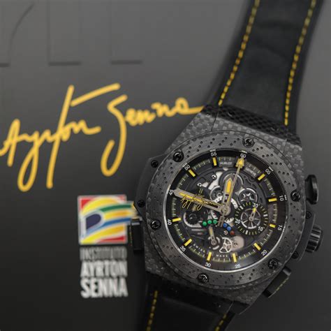 hublot ayrton senna limited edition|hublot king ayrton senna limited edition.